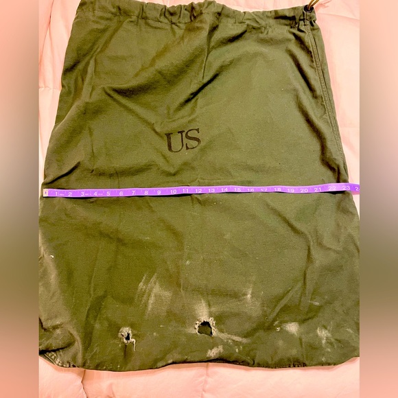 US Military bag w drawstring - Picture 6 of 8